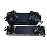 K - Lot of 2 Vintage Train Cars New York Central and Baltimore & Ohio