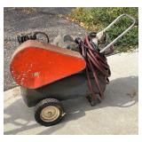 G - Speedaire Portable Air Compressor with Hose