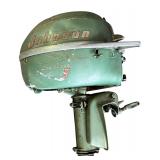 G - Vintage Johnson Seahorse 3 Outboard Motor Model: JW-10