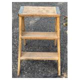 G - Keller Wooden Utility Step Ladder Model: W-2