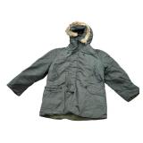 G - Vintage US Military Flying Intermediate Survival Suit Pants Size 40 and Parka XL