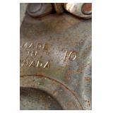 G - Two Pairs Vintage Size 10 Ice Skates including CCM