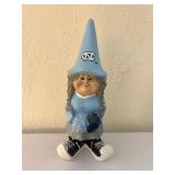 LR - Pair of 12-Inch UNC Tar Heels Gnome Statues