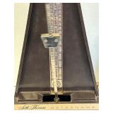 LR - Seth Thomas Conductor Mechanical Metronome Model E500-000 with Cover