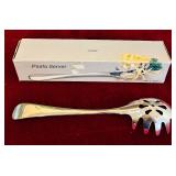 LR - 3-Piece Stainless Steel Carving Set and Silverplate Pasta Server with Boxes