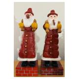 LL - Set of 6 Handcrafted Christmas Figures by Pobbies Crafty Crafts