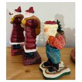 LL - Set of 6 Handcrafted Christmas Figures by Pobbies Crafty Crafts