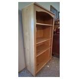 LL - Wooden 4-Shelf Bookcase