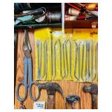 LL - Large Assorted Hand Tool Collection with Woodworking and Repair Tools
