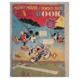 LL - Vintage Disney Pinocchio Story-Puzzle and Mickey Mouse & Donald Duck Gag Book Collection