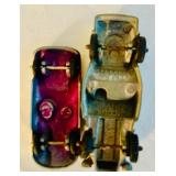 LL - Vintage Diecast Toy Vehicles Lot Including Phillips 66 Tanker and Train Cars