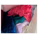 LL - Large Collection of Assorted Fabric and Craft Sewing Material