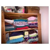 LL - Large Lot of Assorted Fabric and Sewing Supplies