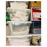 LL - Large Lot of Assorted Fabric and Sewing Supplies