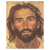 LL - Framed Portrait Print of Jesus