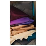 LL - Box of Mixed Fabric Yardage and Remnants