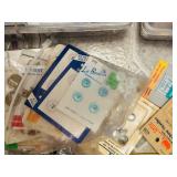 LL - Large Collection of Vintage Sewing Notions, Thread, Buttons, Fabric, and Accessories