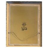 LL - Signed 1961 Framed Swamp Landscape Painting by Pearl Charlson