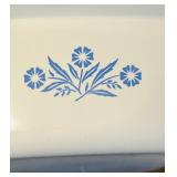 LL - Corning Ware Blue Cornflower Casserole Dish Set with Glass Lids