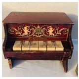 LL - Vintage Collection: Schoenhut Toy Piano, Canasta Card Set, Book, and Wooden Yo-Yo