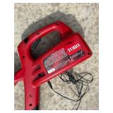 G - Toro Ultra Blower Vac, Toro Corded String Trimmer, and Black & Decker 18in Hedge Trimmer Set