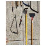 G - Assorted Lawn and Garden Tools Collection with Saws and Pruners