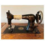 Antique Singer Treadle Sewing Machine Table with Drawers