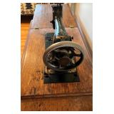 Antique Singer Treadle Sewing Machine Table with Drawers