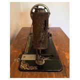 Antique Singer Treadle Sewing Machine Table with Drawers