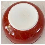 Set of 5 Vintage Pyrex Mixing Bowls in Multicolor