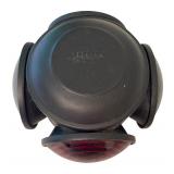 DR - Vintage Dressel Railroad Signal Light 10 Inch Black with Red and Blue Lenses