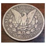 1890-O Morgan Silver Dollar Coin