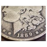 1889-O Morgan Silver Dollar Coin