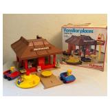 Vintage Fisher Price McDonalds Play Set with Figures and Accessories