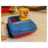 Vintage Fisher Price McDonalds Play Set with Figures and Accessories