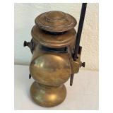 DR - Antique Brass Railroad Lantern with Handle