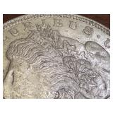 Pair of 1921 Morgan Silver Dollars US Coins