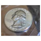 1962 U.S. Mint Philadelphia Uncirculated Coin Set in Original Packaging