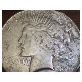 1925 Peace Silver Dollar Coin