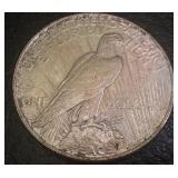 1924 Peace Silver Dollar Coin