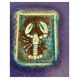 K - Michael Cohen Handmade Lobster Hot Plate Tile