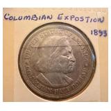 1893 Columbian Exposition Half Dollar Commemorative Coin
