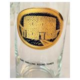 K - Set of 6 Vintage Minnesota Souvenir Drinking Glasses