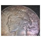 Pair of 1923 Peace Silver Dollars