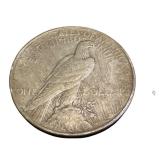 Pair of 1924 Peace Silver Dollars