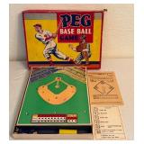 Vintage Peg Baseball Game by Parker Brothers