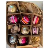 LBR - Collection of Assorted Vintage Christmas Ornaments in Boxes