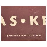 LR - Vintage Cadaco-Ellis Basketball Board Game with Scoreboards 1945