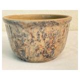 K - Vintage Spongeware Mixing Bowl