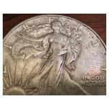 Set of 3 1941 Walking Liberty Half Dollars - 2 Denver, 1 San Francisco Mint Marks